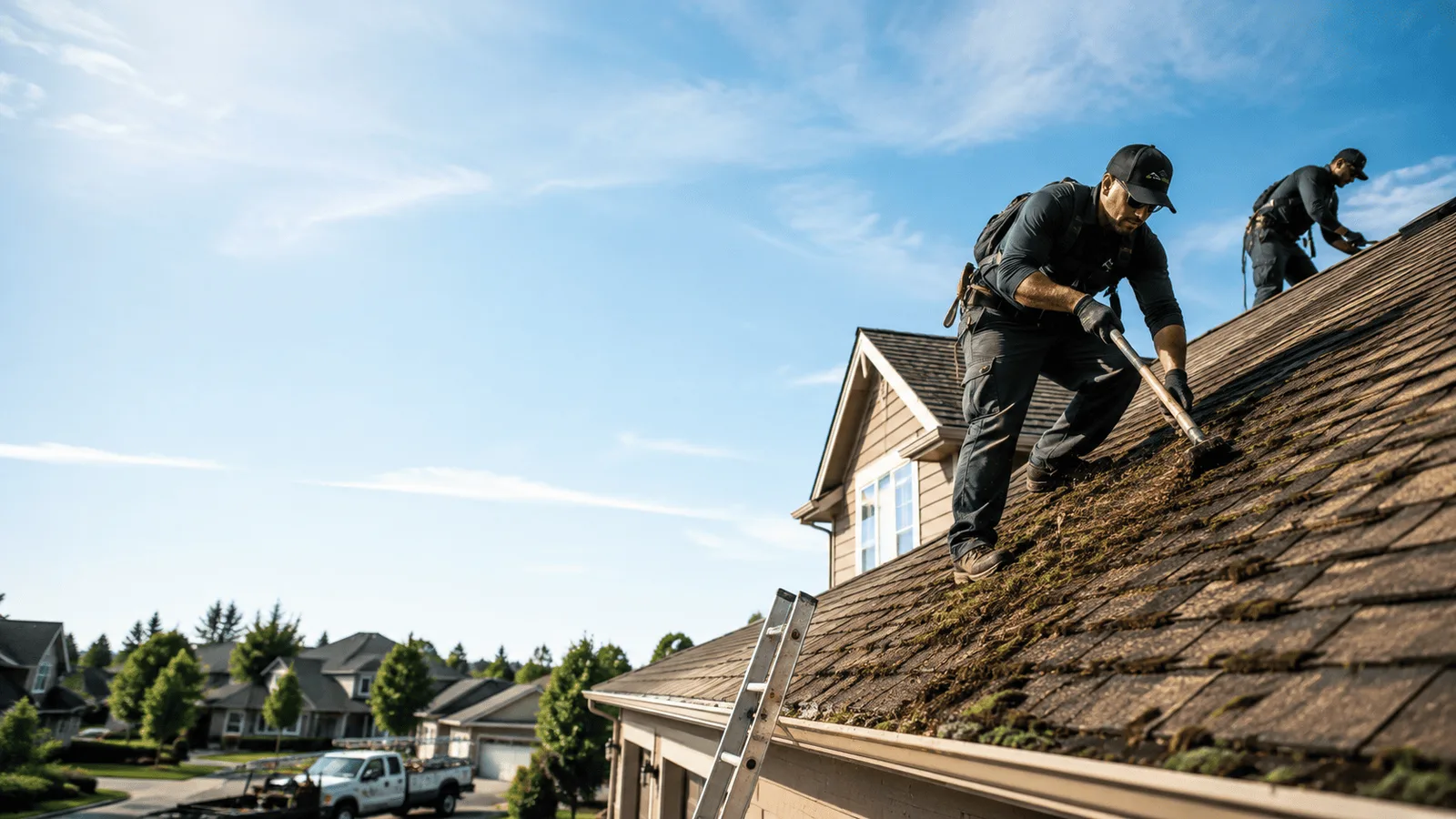 Roof Moss Removal in Nobleboro, ME near me